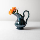 Antique decorative Vase in Metallic Green