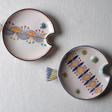 Fish Plate Round (M) Eruca