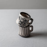 Espresso Cup Fioraccio in Black