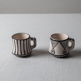 Espresso Cup "Black Stripes"
