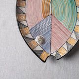 Fish Plate Long (L) Mr. Geometrical Finesse