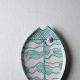 Fish Plate Long (L) Happily Forever