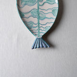 Fish Plate Long (L) Happily Forever