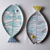 Fish Plate Long (L) Happily Forever