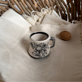 Espresso Cup Fioraccio in Black