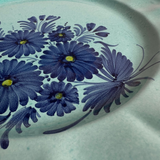 Serving Plate (L) Fioraccio in Blue and Tiffany