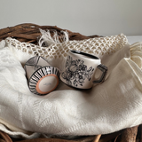 Espresso Cup Fioraccio in Black