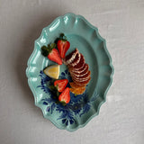 Serving Platter (M) Fioraccio in Blue and Tiffany