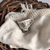 Espresso Cup Lady Pompei in Olive Green