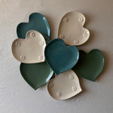Heart Plate in Sage
