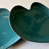 Heart Plate in Tender Blue