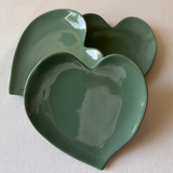 Heart Plate in Sage
