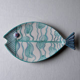 Fish Plate Long (L) Happily Forever