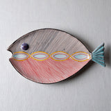 Fish Plate Long (L) Mr. Cozy