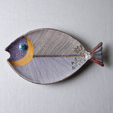 Fish Plate Long (L) Purple Mystery