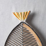 Fish Plate Long (L) Mr. Artichokes Friend