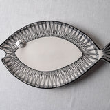 Fish Plate Long (L) Mr. Light Geometric