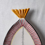 Fish Plate Long (L) Mrs.Fishbone