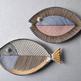 Fish Plate Long (L) Mrs. Flattering