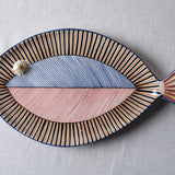 Fish Plate Long (L) Mrs. Flattering