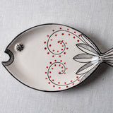 Fish Plate Long (M) Blooming in Circles
