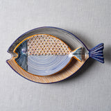 Fish Plate Long (M) Mr.Elegance in Circles