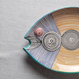 Fish Plate Long (M) Mr.Elegance in Circles