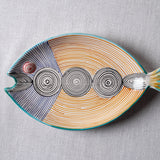 Fish Plate Long (M) Mr.Elegance in Circles