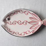 Fish Plate Long (M)  - Red  Ivy stretching