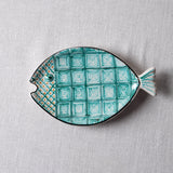 Fish Plate Long (S) - A day at the beach