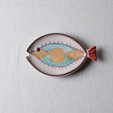 Fish Plate Long (S) Mrs. Diving