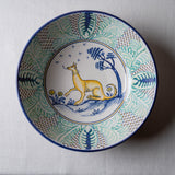 Bowl (L) Blue Hunting Dog