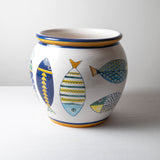 KKL - Flower Pot With Fish Motif