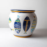 KKL - Flower Pot With Fish Motif