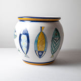 KKL - Flower Pot With Fish Motif