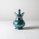 KKL - Antique Decorative Vase in Metallic Green