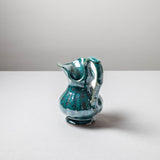 KKL - Antique Decorative Vase in Metallic Green