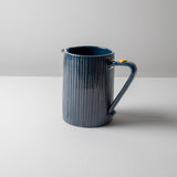 KKL - Engraved Jug In Night Blue