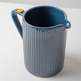 KKL - Engraved Jug In Night Blue
