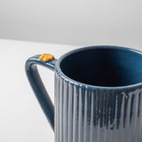 KKL - Engraved Jug In Night Blue