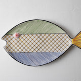 KKL - Fish Plate Long (L) Elegant Green Tones