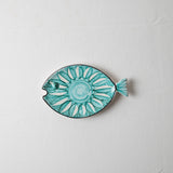 KKL - Fish Plate Long (S) Ocean Green