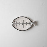 KKL - Fish Plate Long (S) Black & White