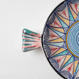 KKL - Fish Plate Round (S) Ocean Blue