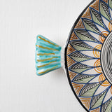 KKL - Fish Plate Round (M) Flower In Bloom