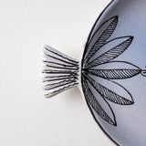 KKL - Fish Plate Round (M) Soft Blue