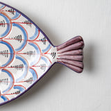 KKL - Fish Plate Long (M) Blue & Red