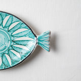 KKL - Fish Plate Long (S) Ocean Green