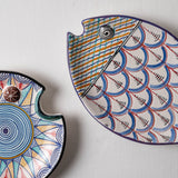 KKL - Fish Plate Long (M) Blue & Red