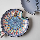 KKL - Fish Plate Round (M) Soft Blue